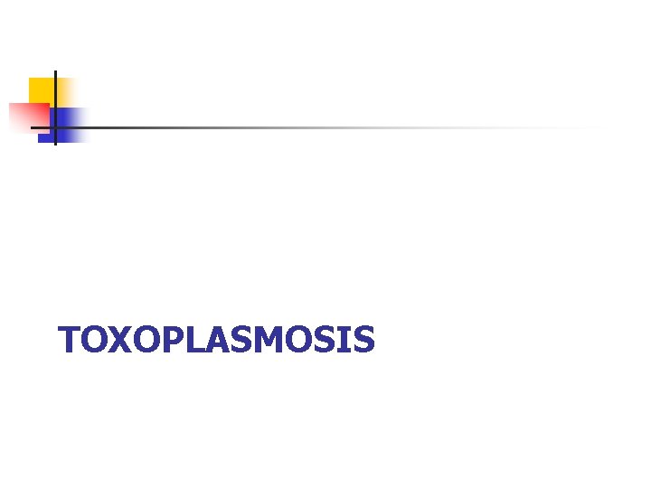 TOXOPLASMOSIS 