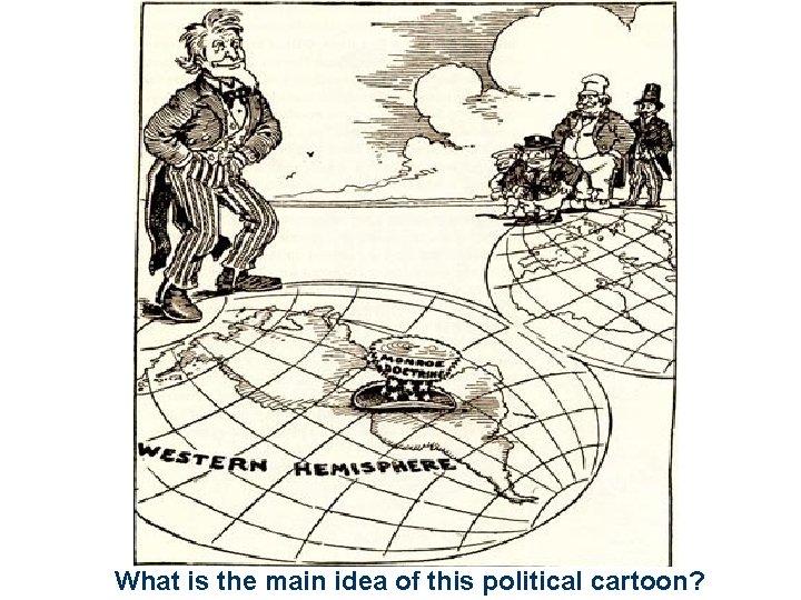 What is the main idea of this political cartoon? 