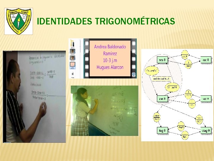 IDENTIDADES TRIGONOMÉTRICAS 