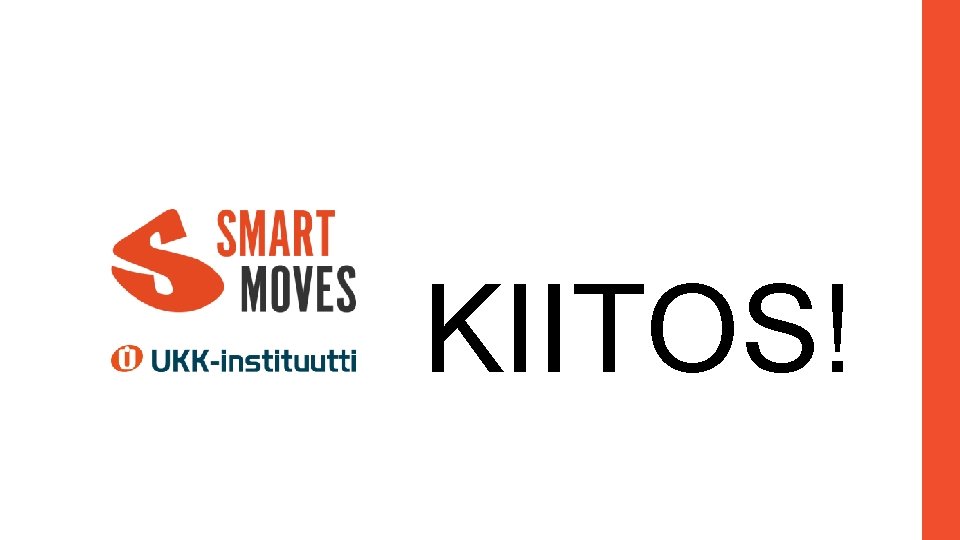 KIITOS! 