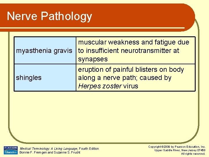 Nerve Pathology muscular weakness and fatigue due myasthenia gravis to insufficient neurotransmitter at synapses