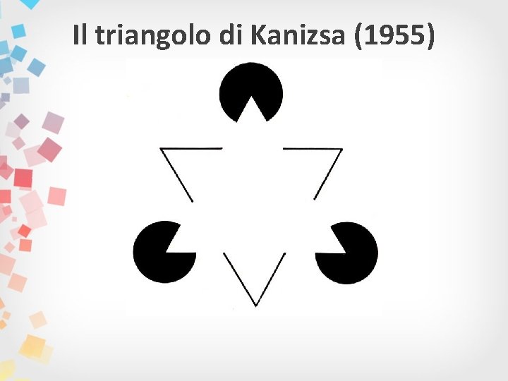 Il triangolo di Kanizsa (1955) 