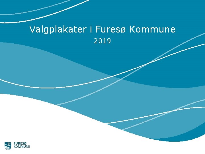 Valgplakater i Furesø Kommune 2019 