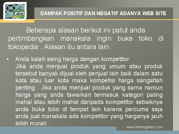 LOGO DAMPAK POSITIF DAN NEGATIF ADANYA WEB SITE Beberapa alasan berikut ini patut anda LOGO DAMPAK POSITIF DAN NEGATIF ADANYA WEB SITE Beberapa alasan berikut ini patut anda