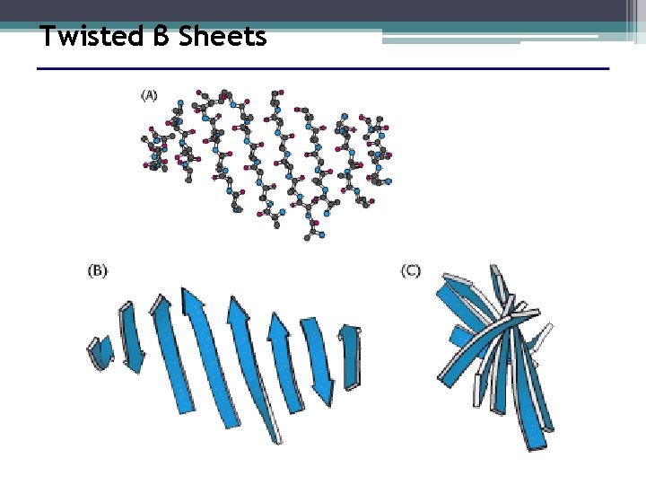 Twisted β Sheets 