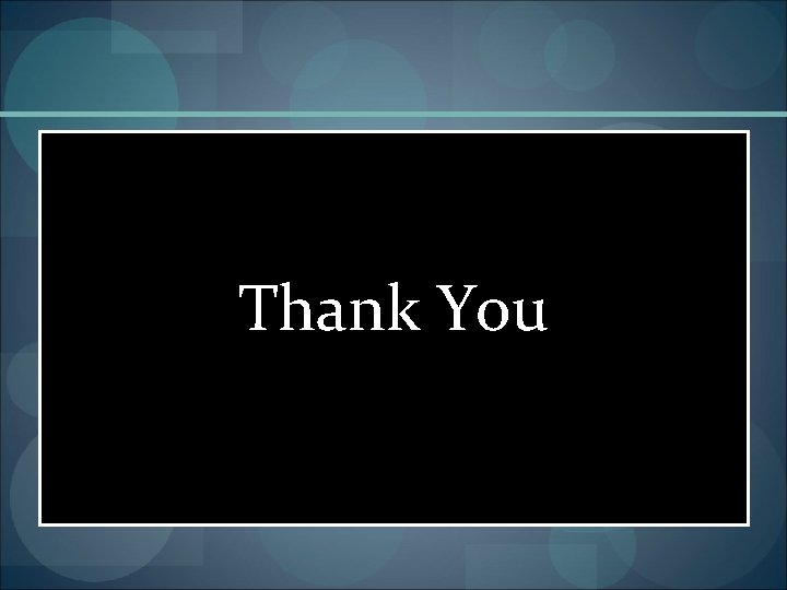 Thank You 