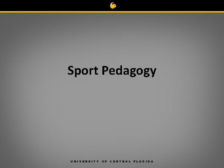 Sport Pedagogy 