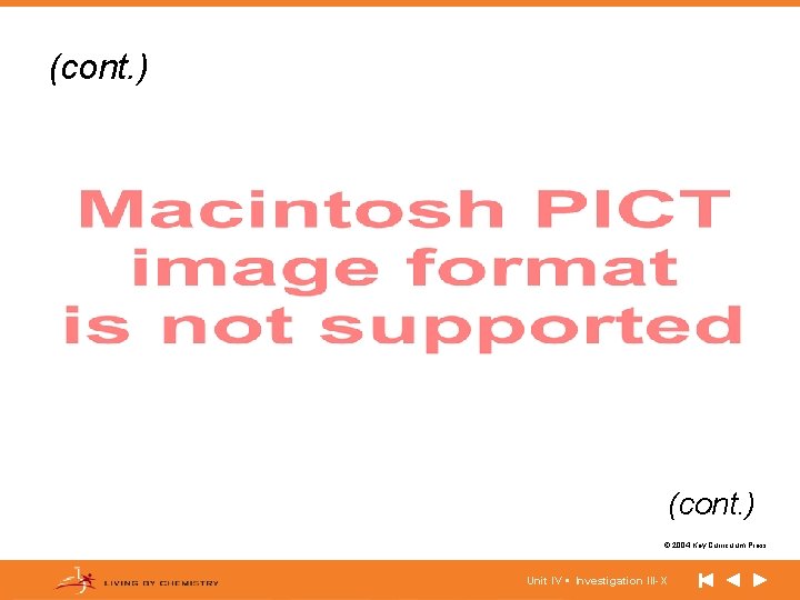 (cont. ) © 2004 Key Curriculum Press. Unit IV • Investigation III-X 