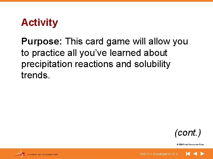 Activity Purpose: This card game will allow you to practice all you’ve learned about