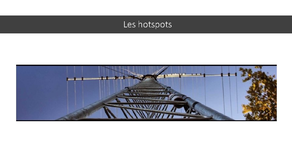 Les hotspots 