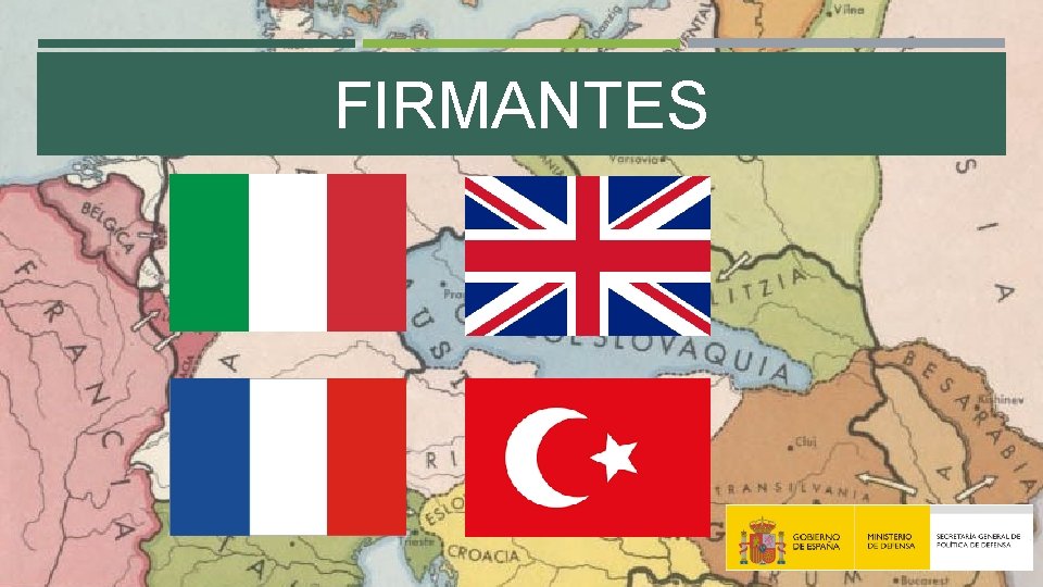 FIRMANTES FIRMANTES