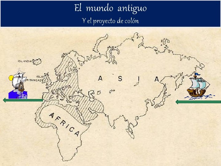 El mundo antiguo Y el proyecto de colón 