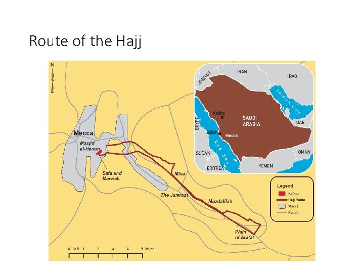 Route of the Hajj 