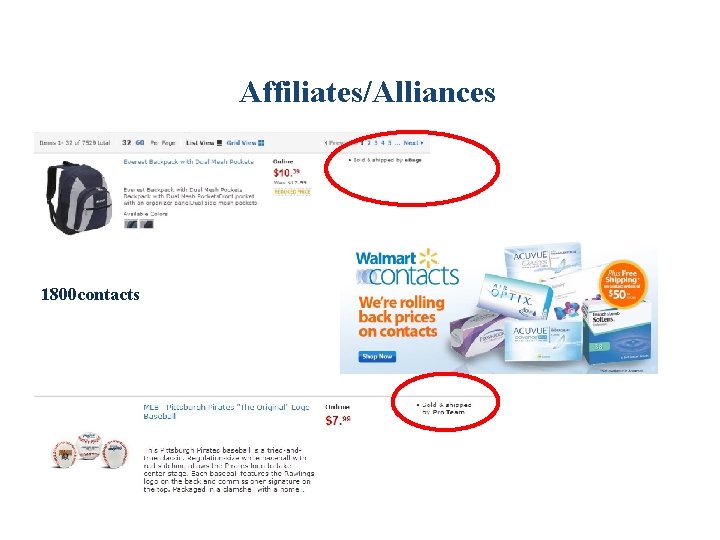 Affiliates/Alliances 1800 contacts Affiliates/Alliances 1800 contacts