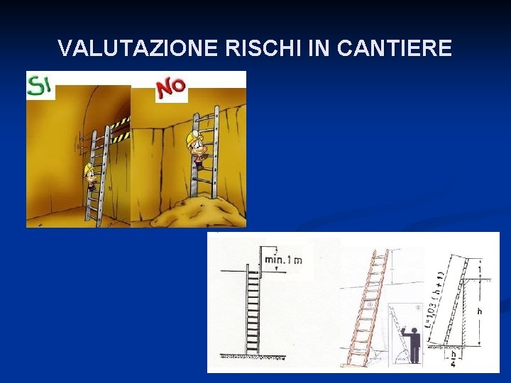 VALUTAZIONE RISCHI IN CANTIERE 