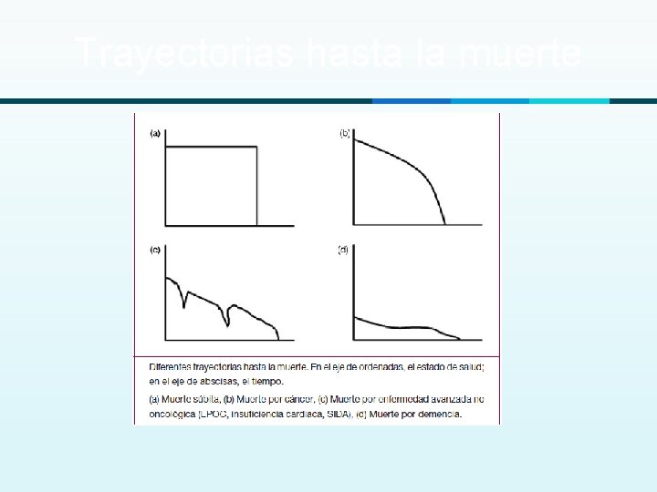 Trayectorias hasta la muerte 