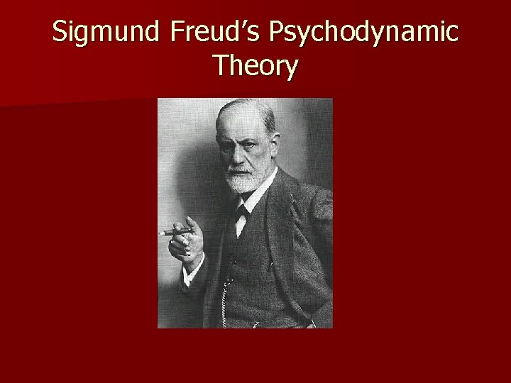 Sigmund Freud’s Psychodynamic Theory 