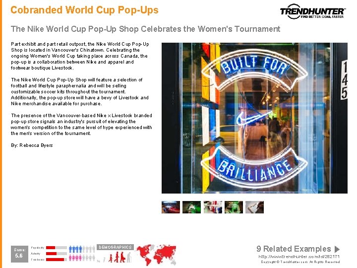 Cobranded World Cup Pop-Ups The Nike World Cup Pop-Up Shop Celebrates the Women's Tournament