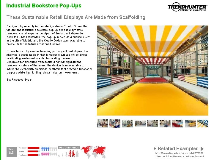 Industrial Bookstore Pop-Ups These Sustainable Retail Displays Are Made from Scaffolding Designed by recently