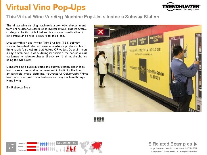 Virtual Vino Pop-Ups This Virtual Wine Vending Machine Pop-Up is Inside a Subway Station