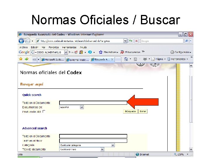 Normas Oficiales / Buscar Normas Oficiales / Buscar