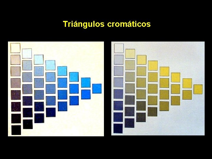 Triángulos cromáticos 