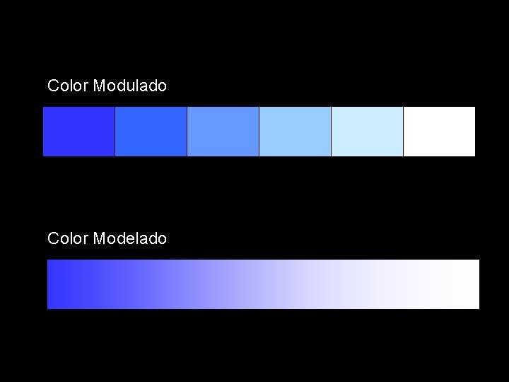 Color Modulado Color Modelado 