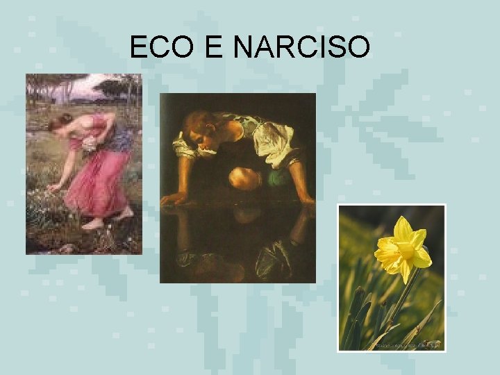 ECO E NARCISO 