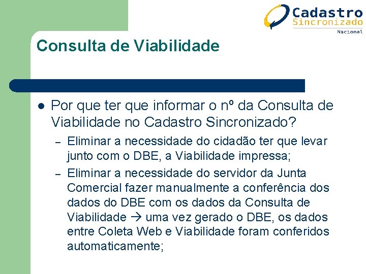 Consulta de Viabilidade l Por que ter que informar o nº da Consulta de Consulta de Viabilidade l Por que ter que informar o nº da Consulta de