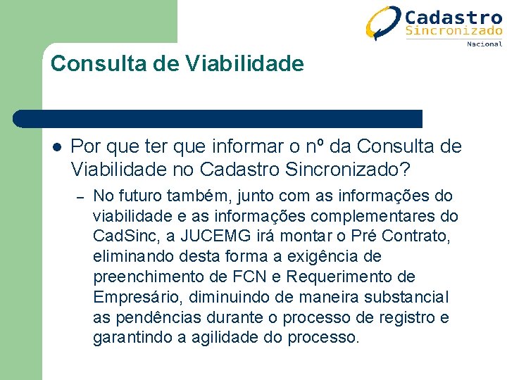 Consulta de Viabilidade l Por que ter que informar o nº da Consulta de Consulta de Viabilidade l Por que ter que informar o nº da Consulta de