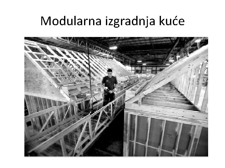 Modularna izgradnja kuće 