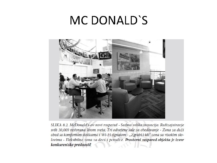 MC DONALD`S 