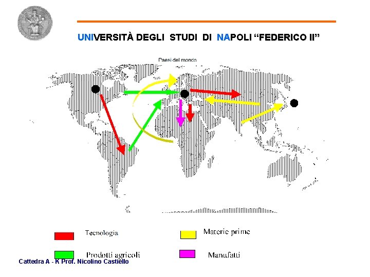 Commercio Fase 18501920 UNIVERSITÀ DEGLI STUDI DI NAPOLI “FEDERICO II” Cattedra A - K
