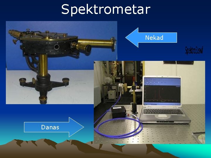 Spektrometar Nekad Danas 