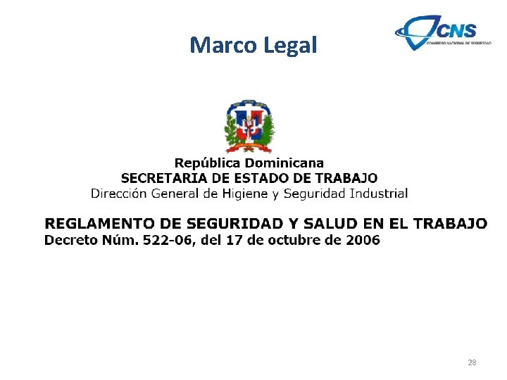 Marco Legal 28 