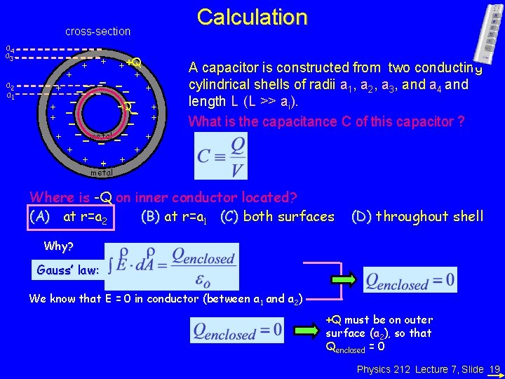 Calculation cross-section +Q + + - - - - + + - -Q -