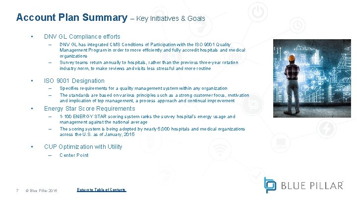 Account Plan Summary – Key Initiatives & Goals • DNV GL Compliance efforts – Account Plan Summary – Key Initiatives & Goals • DNV GL Compliance efforts –