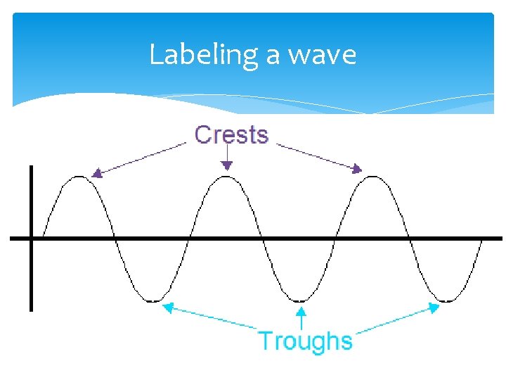 Wave Labeling Design BELLRINGER Engage your Brain page 269 TrueFalse BE