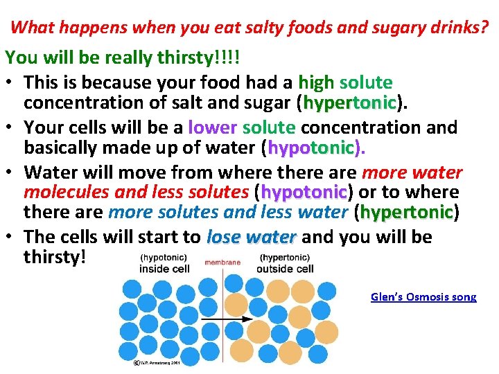 What happens when you eat salty foods and sugary drinks? You will be really