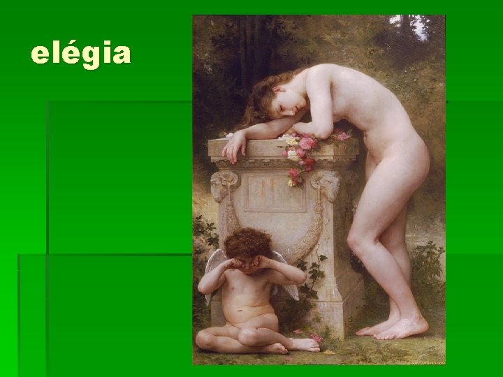 elégia elégia