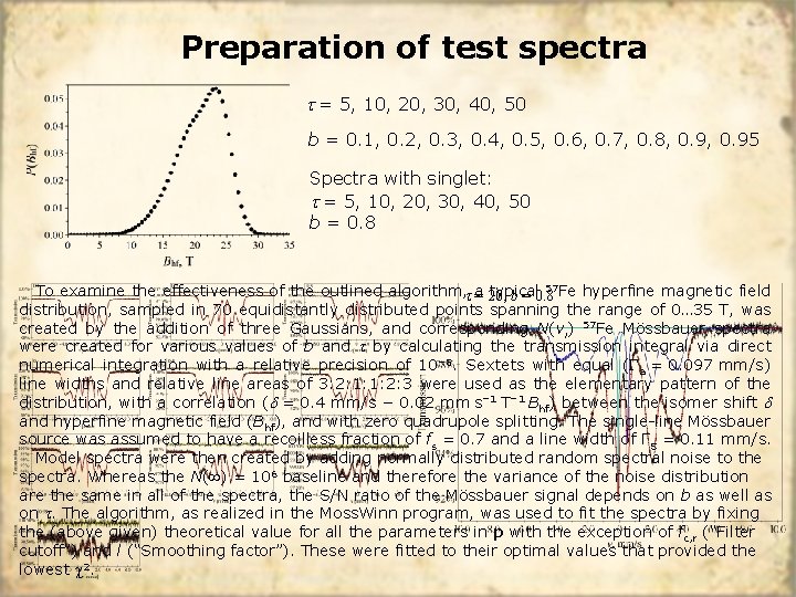 Transmission Integral Analysis Of Mssbauer Spectra Displaying Hyperfine