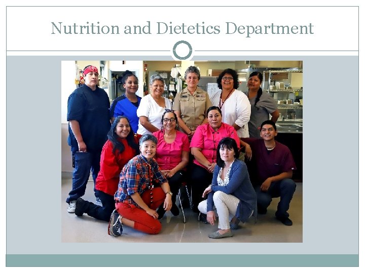 Nutrition and Dietetics Department 