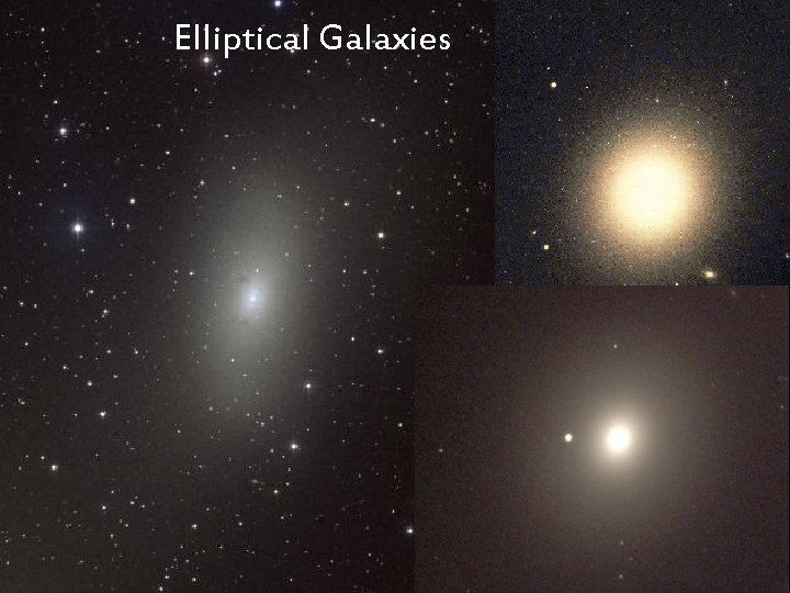 Elliptical Galaxies 