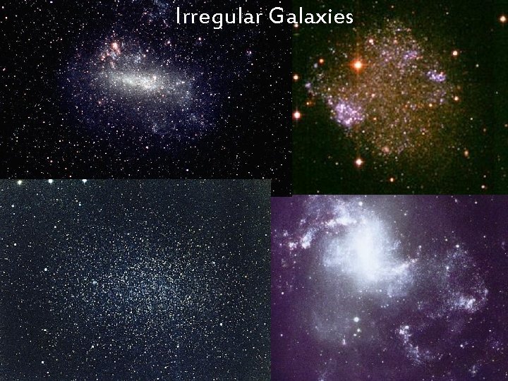 Irregular Galaxies 