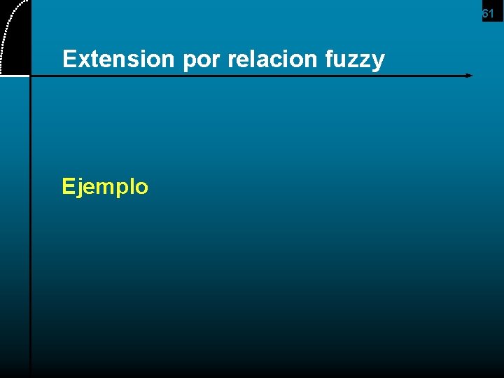 61 Extension por relacion fuzzy Ejemplo 