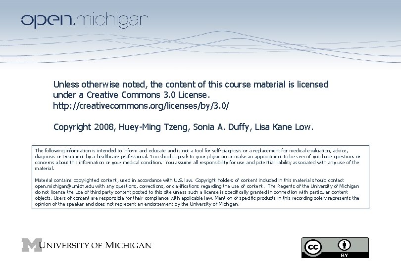 Unless otherwise noted, the content of this course material is licensed under a Creative