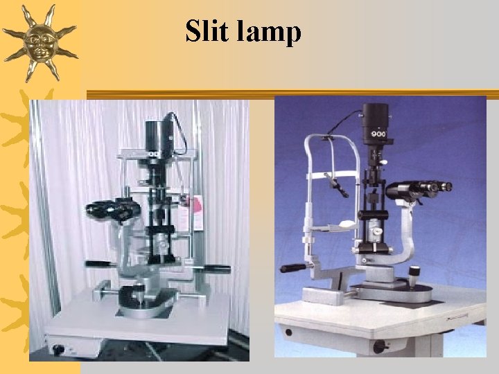 Slit lamp 