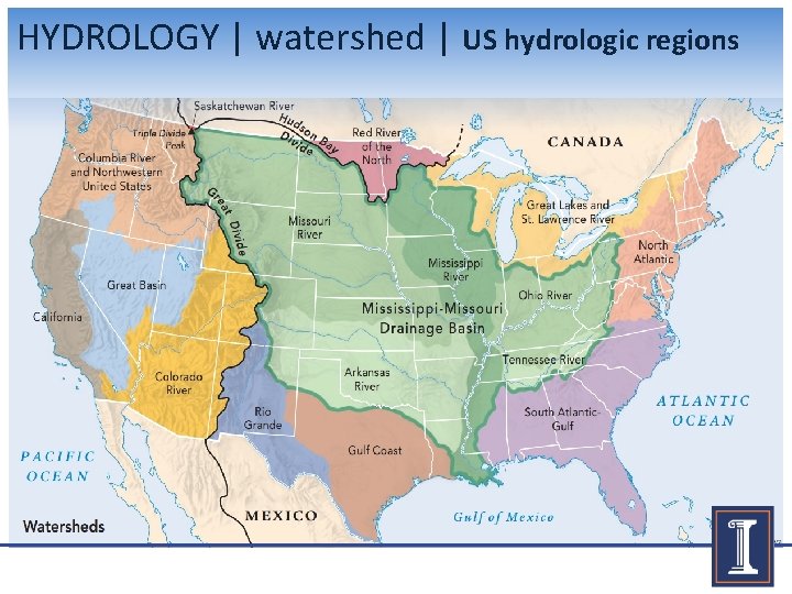 HYDROLOGY | watershed | US hydrologic regions 