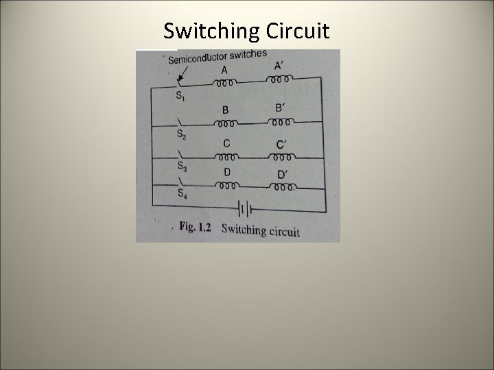 Switching Circuit 