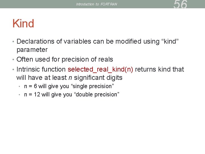 Introduction To Fortran Kadin Tseng Boston University Scientific